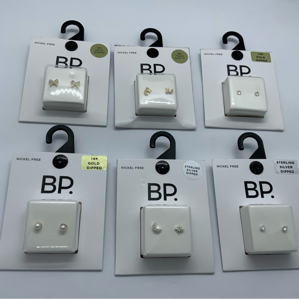 BP. Gold and Silver Earring Collection